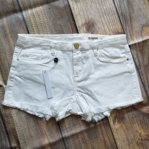 New without tag BlankNYC White Shorts in size 28
